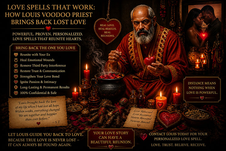 Love spell altar with pink candles, roses, honey jar, and personal mementos
